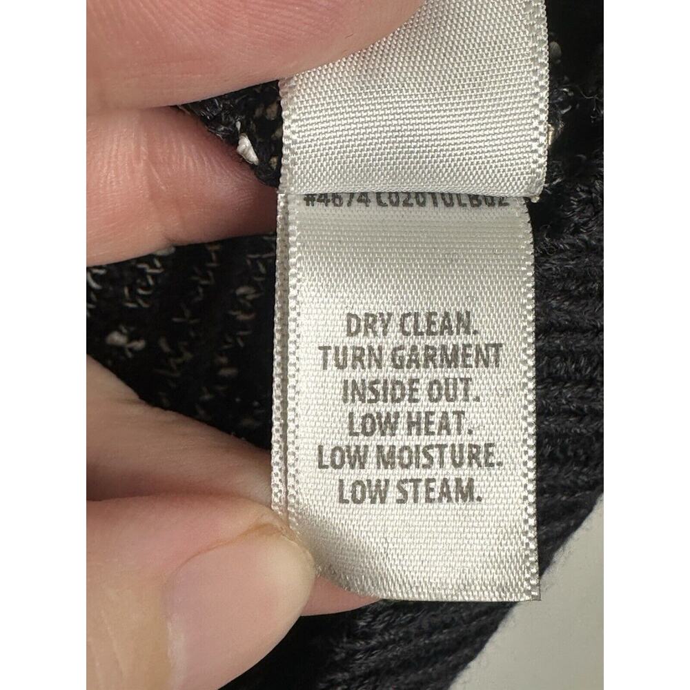 ST. JOHN SPORTS Women's Knit Black Wool Blend Tank Top Size Medium - Picture 5 of 7